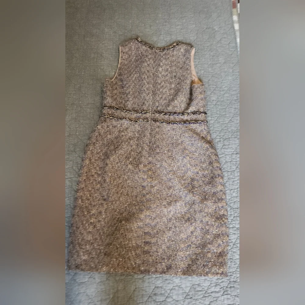 J. Crew Multicolor Tweed Midi Dress - Picture 3 of 12